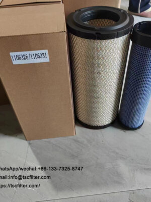 1106326 air filter 1106331 for loader engine