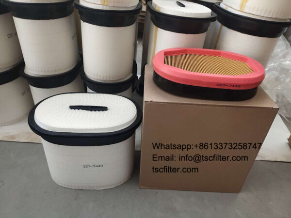 Engine Air Filter 227-7448 227-7449 PowerCore
