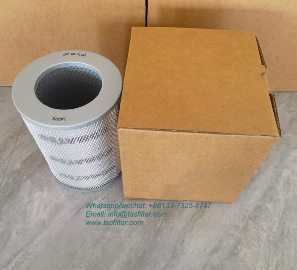 oil filter 207-60-71182