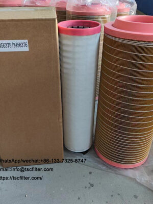 air filter 2456375 for wheel loader