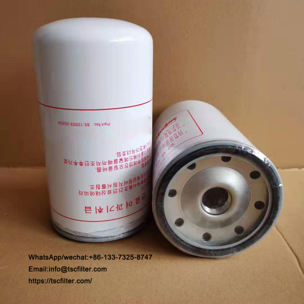 65.12503-5033a fuel filter for truck engine