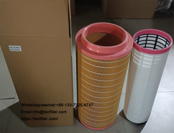 AF26401 air filter AF26402 for excavator