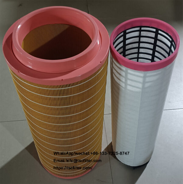 AF26401 air filter AF26402 for excavator engine