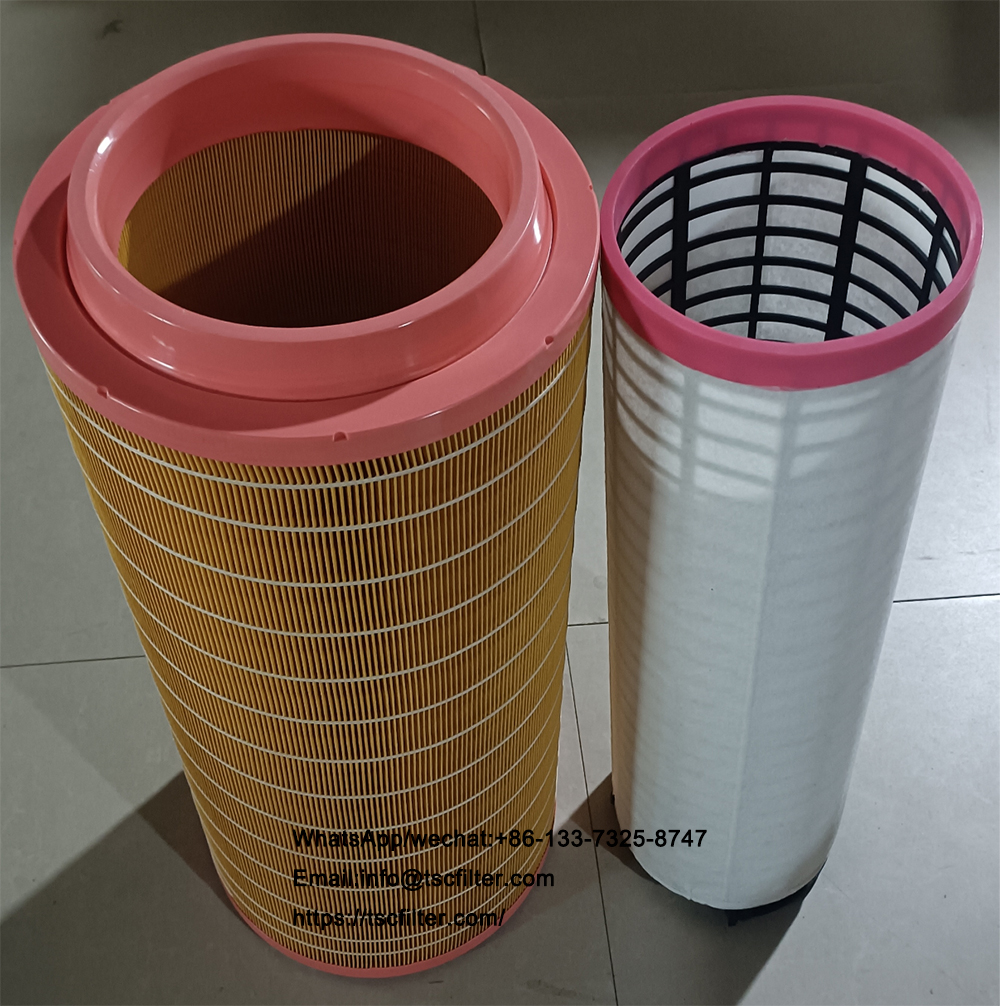 AF26401 air filter AF26402 for excavator engine