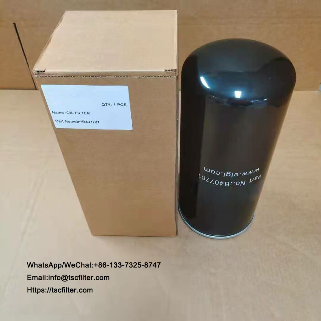 B407701 oil filter for Elgi compressor